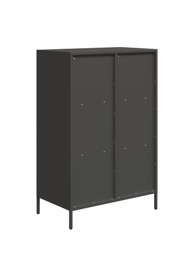 Tr Çelik Dolap, 68 X 39 X 103,5 Cm, Çekmeceli Siyah, Ev Ve Ofis İçin Klasik Saklama Çözümü, Soğuk Haddelenmiş Genel