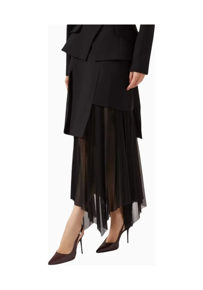 Castle Black Black Suede Studio Branca 100 Bordo Deri El Yapımı, Slingback Topuklu Ayakkabı 38