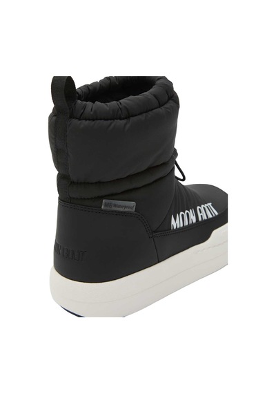 N001 Black Bot Kız Çocuk 80d3440090 Moon Boot Jr Park Tube Mid Wp Siyah