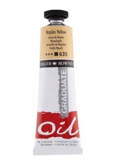 Graduate 38 ML Yağlı Boya 635 Naples Yellow