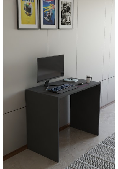 Alpa Ev Mobilya Çalışma Masası, Modern Bilgisayar Masası, Ofis & Ev Kullanımı, Minimal Tasarım Antrasit Alpa Ev Mobilya Çalışma Masası, Modern Bilgisayar Masası, Ofis & Ev Kullanımı, Minimal Tasarım Antrasit