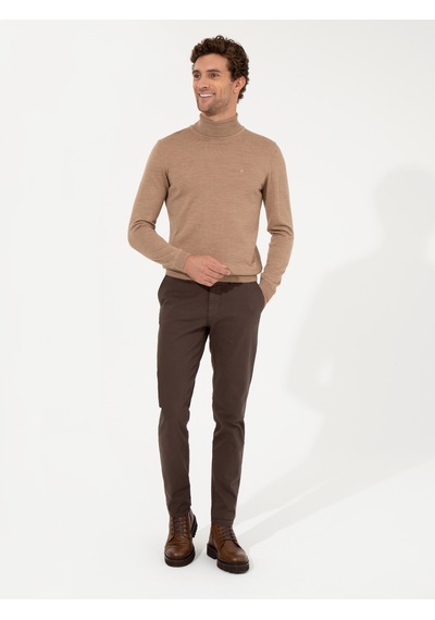 Cacharel Erkek Camel Kazak /triko 50257269-vr015 Kahverengi Cacharel Erkek Camel Kazak /triko 50257269-vr015 Kahverengi