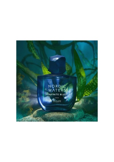 Nordic Waters Infinite Blue Derin Deniz Akoru Paçuli Ve Biberiye Notalı Erkek Parfümü Edp Çiçeksi