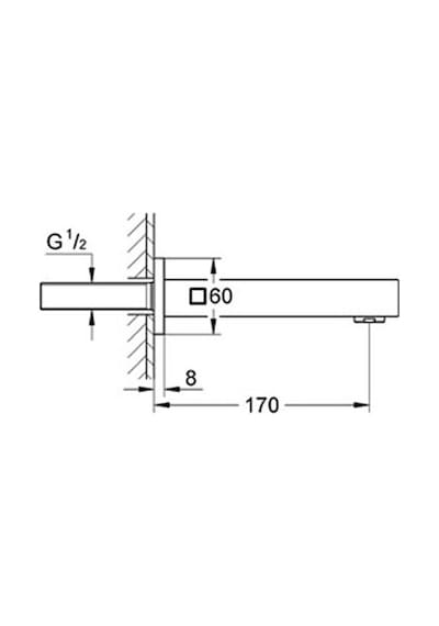 Grohe Eurocube Çıkış Ucu - 13303000 Diğer