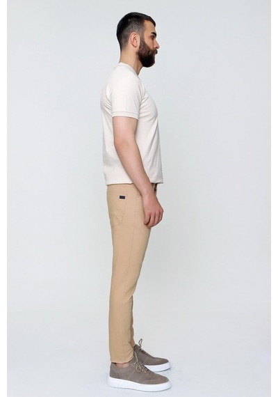 Efor P 1089 Slim Fit Camel Spor Pantolon Camel
