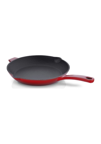 Korkmaz Casta Yuvarlak Grill Döküm Tava Kırmızı 20 cm