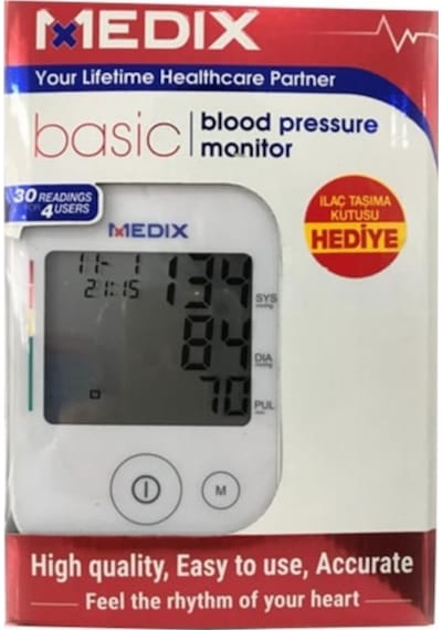 Medix Basic Üst Koldan Ölçer Tansiyon Aleti