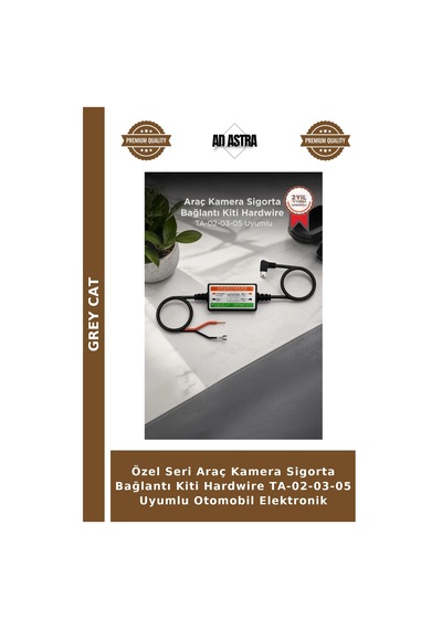 Özel Seri Araç Kamera Sigorta Bağlantı Kiti Hardwire Ta-02-03-05 Uyumlu Otomobil Elektronik