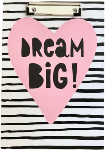 Dream Big Temalı Kapaksız Sekreterlik Dosya