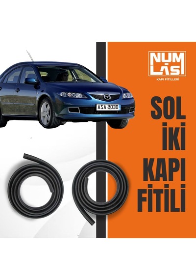 Mazda 6 2002-2007 Sol Ön Ve Arka Kapı Fitili-a Kalite-numlas-nm4025
