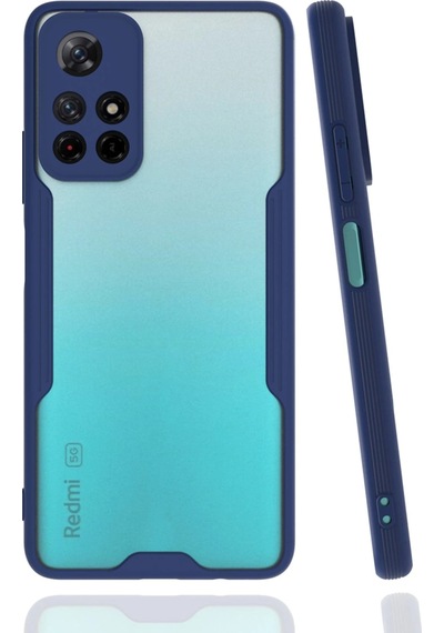 Hnrlıshp Newface Xiaomi Redmi Note 11t Kılıf Platin Silikon - Lacivert