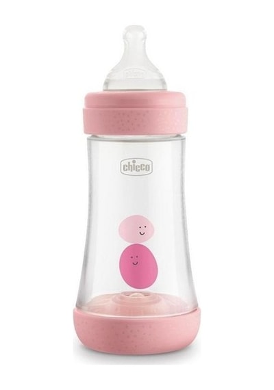 Chicco Perfect 5 Biberon Pembe 240 ml