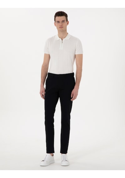 Pierre Cardin Erkek Siyah Pantolon Kanvas-chino 50308080-vr046 Siyah