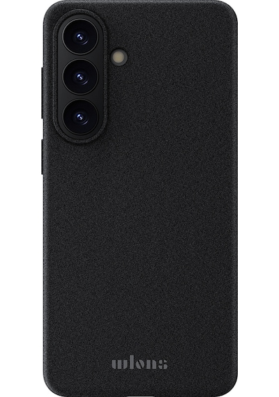 Galaxy S26 Uyumlu Kılıf M-safe Şarj Özellikli Velvet-fluff Kaplama Wlons Adev Kapak Siyah Siyah
