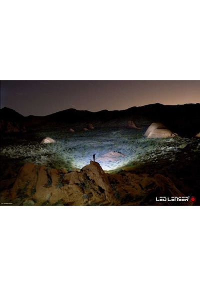 Led Lenser X21R El Feneri  5000 Lümen Siyah