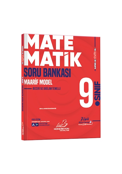 Kondisyon Virtüöz 9.sınıf Matematik Soru Bankası Maarif Model