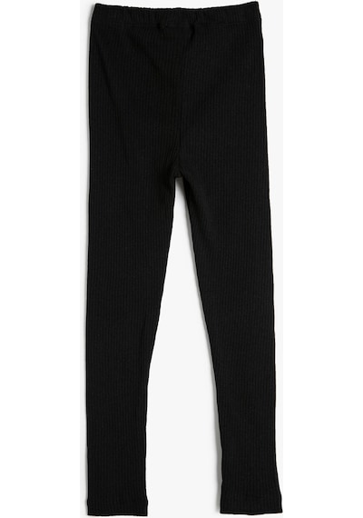 Koton Basic Tayt Ribanalı Beli Lastikli Yumuşak Dokulu Siyah 4wkg40146ak 4WKG40146AK999 Siyah Koton Basic Tayt Ribanalı Beli Lastikli Yumuşak Dokulu Siyah 4wkg40146ak 4WKG40146AK999 Siyah