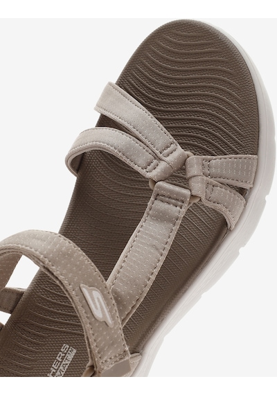 Skechers Go Walk Flex Sandal - Sublime Kadın Bej Sandalet 141451 Tpe Bej