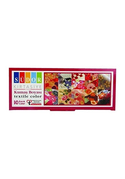Südor Kumaş Boyası 10 Renk X 25 Ml. Set Diğer