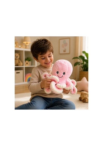 Yumuşak Yastık Peluş Ahtapot Uzun Kollu Deniz Canlısı Peluş Ahtapot Hediyelik