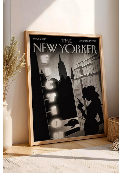 The New Yorker Çerçeveli Tablo June 10 2013