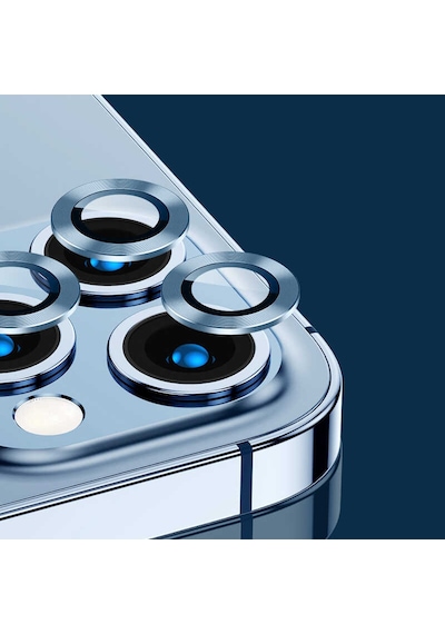 Apple Uyumlu iPhone 13 Mini Zore Cl-02 Kamera Lens Koruyucu Kırmızı