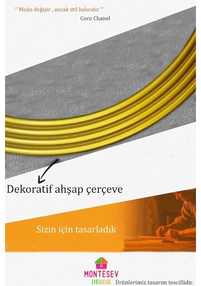 Zümrüt Gold Dekoratif Ayna Yuvarlak Işlemeli Duvar Aynası 43 Cm Altın