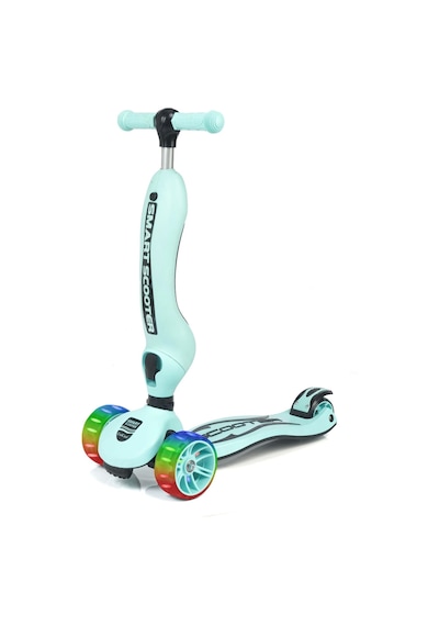 Smart Oturaklı Çocuk Scooter 3 Tekerlekli Işıklı Ledli Scooter Yükseklik Ayarlı 1-5 Yaş
