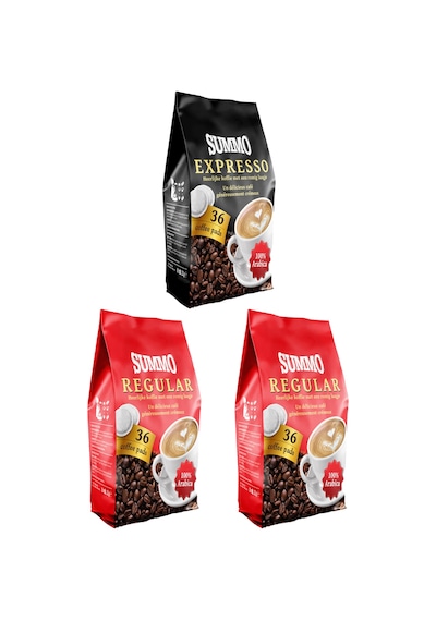 Summo 1 Adet Espresso ve 2 Adet Regular 108’li Paket (36X3)