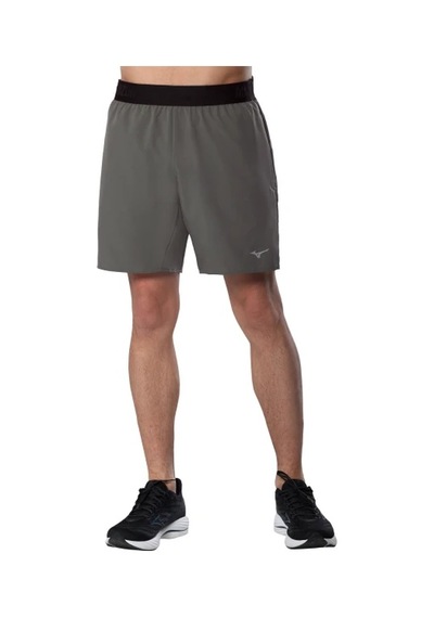 Mizuno Core 7.5 Erkek Şort Gri Çok Renkli