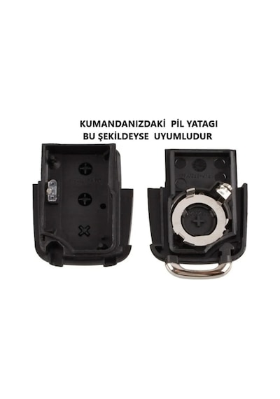 Gma Keys Volkswagen Vw Golf Polo Jetta Bora Passat Transporter 3 Tuşlu Dönüşüm Çevirici Anahtar Kumanda Kabı