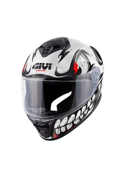 Givi 50.x Bones Kapalı Kask Mat Siyah - Gri