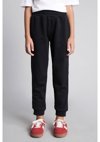 Defacto Jogger Siyah Kız Çocuk Eşofman Altı Y1226a6/bk81
