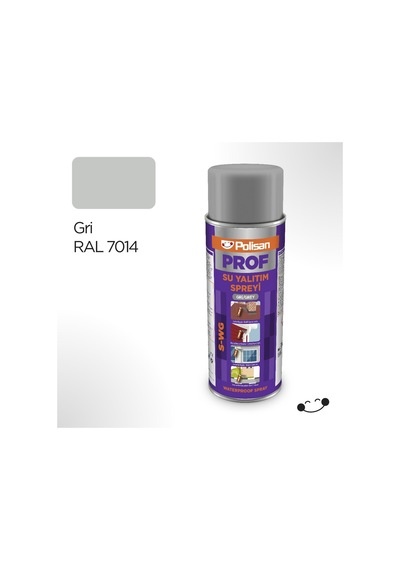 Polisan Prof Gri Su Yalıtım Spreyi S-wg 500 Ml Gri
