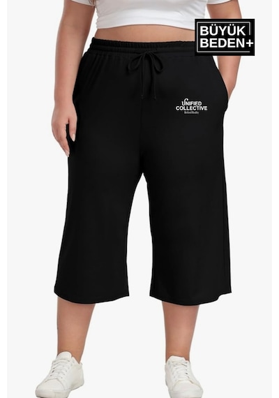 Superlife Kadın Büyük Beden Unified Collective Baskılı Standart ®ular Kalıp Şort Spr25bsrk088 Siyah Superlife Kadın Büyük Beden Unified Collective Baskılı Standart ®ular Kalıp Şort Spr25bsrk088 Siyah