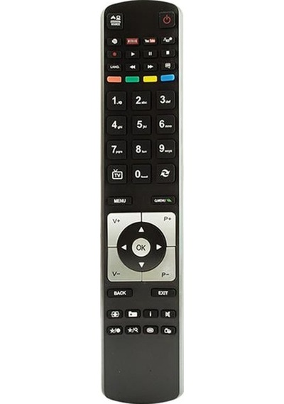 Yeni Youtube-netflix Tuşlu Lcd Led Tv Kumandası