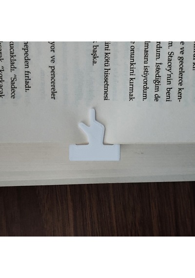 Parmak Kitap Ayracı Kitap Okuma Sayfa Tutucu 3 Lü Set