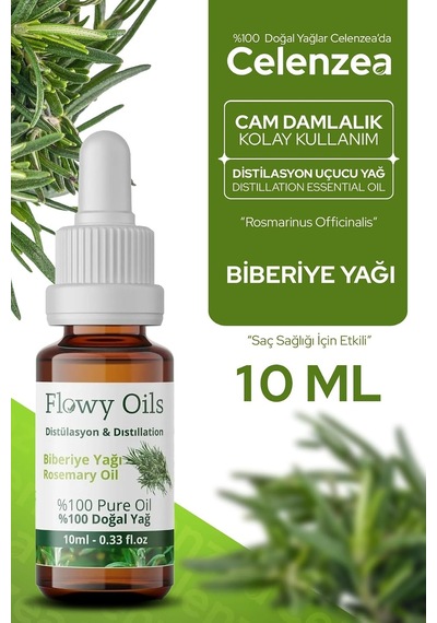 Biberiye Yağı%100 Doğal Bitkisel Uçucu Yağ Rosemary Oil 10ml Diğer