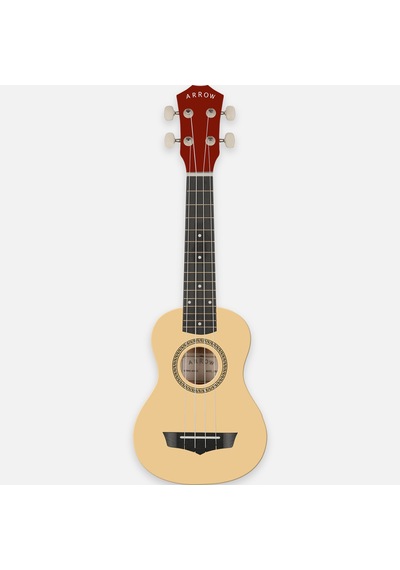Arrow Pb10 Na Soprano Natural Bright Top Ukulele