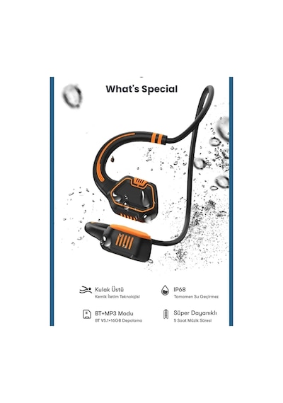 Newface AS9 Bluetooth 1.1 Kulak İçi Kulaklık