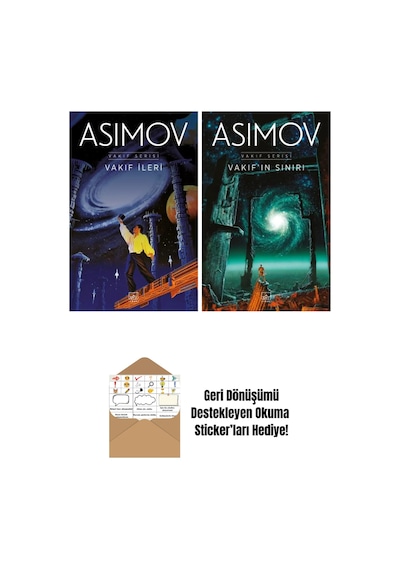 Vakıf İleri Vakıf Serisi 7. Kitap + Vakıf In Sınırı Vakıf Serisi 4. Kitap