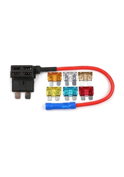 Standart Bıçak Sigorta Çoklayıcı Fuse Tap 1 Adet - Standart Bıçak Sigorta Çoklayıcı Fuse Tap 1 Adet