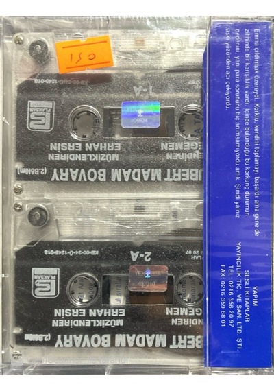 Plak Değildir Kaset Tir G. Flaubert Madam Bovary 4 Kaset Açılma