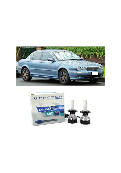 Jaguar X Type Led Xenon Uzun Far Ampulü H1 Access Yeni Seri Beyaz