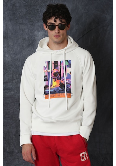 Lufian General Erkek Sweatshirt Kırık Beyaz 112030092100510 Kırık Beyaz