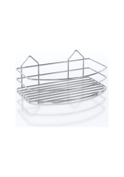 Teknotel Tek Katlı Banyo Duş Rafı Krom Bk007 Krom