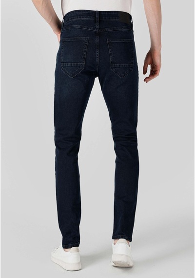 Colin's Colins Slim Fit Düşük Bel Dar Paça Pamuklu Erkek Blue Black Denim Jean Pantolon Cl1065538 Q1.v1 Dn42929 DENİM