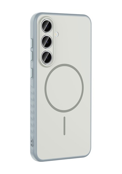 Samsung Uyumlu S25 Fe Kılıf Kamera Lens Korumalı Magsafe Destekli Silikon Erd Altın