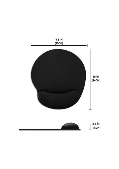 Ankanorm Mouse Pad Bilek Destekli Jel Mouse Pad,ergonomik Kaymaz Taban,oyun Ve Ofis İçin Fare Altlığı,suya Dayanıkl