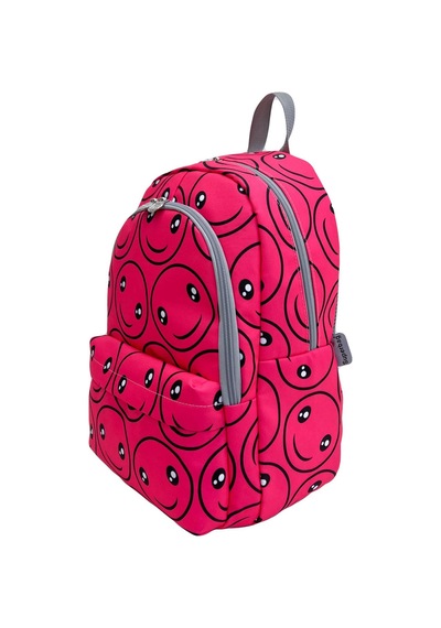 Superbag Kız Çocuk Ilkokul Çantası Smile Desenli Sırt Çantası Beslenmelik Ve Kalemlik 3'lü Set